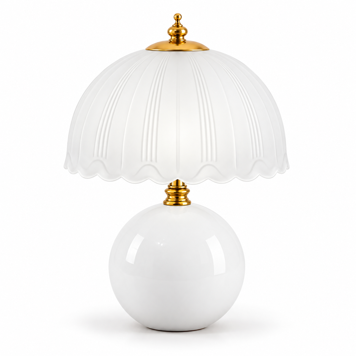 Dwellnivo Mushroom Table Lamp for Bedroom, Dimmable Small Bedside Lamp