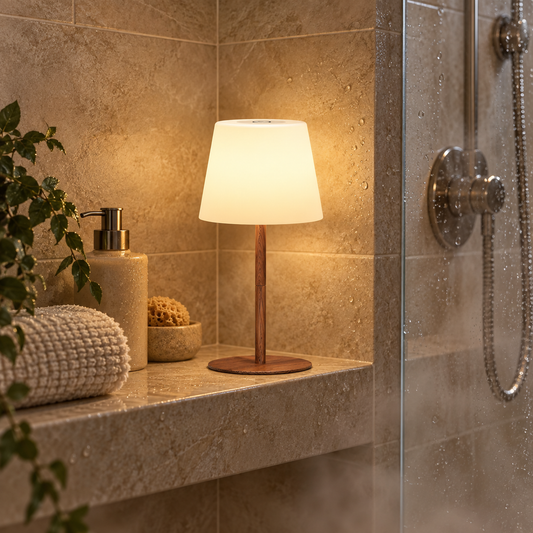 Dwellnivo Rechargeable Shower Lamp